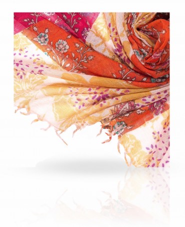 Палантин Женский W-TRIBALFL/YELL.OR